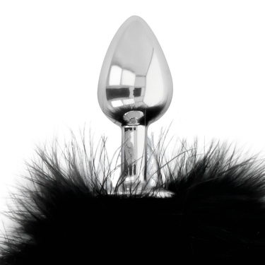 Plug anale stimolante con coda pelosa - Comfort e sensazioni intense